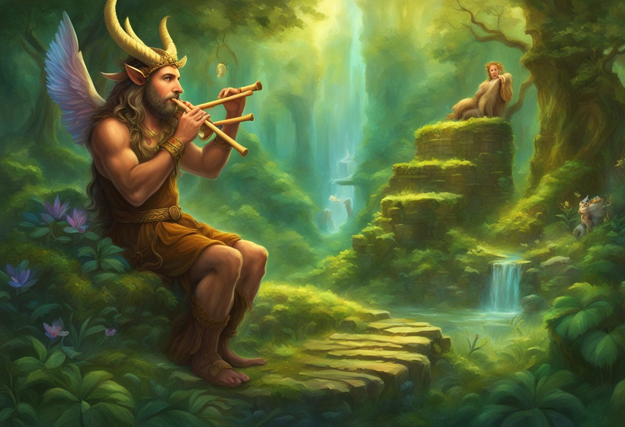 Satyr Mythical Creature Mythical Encyclopedia Satyr Mythical Creature Mythical Encyclopedia