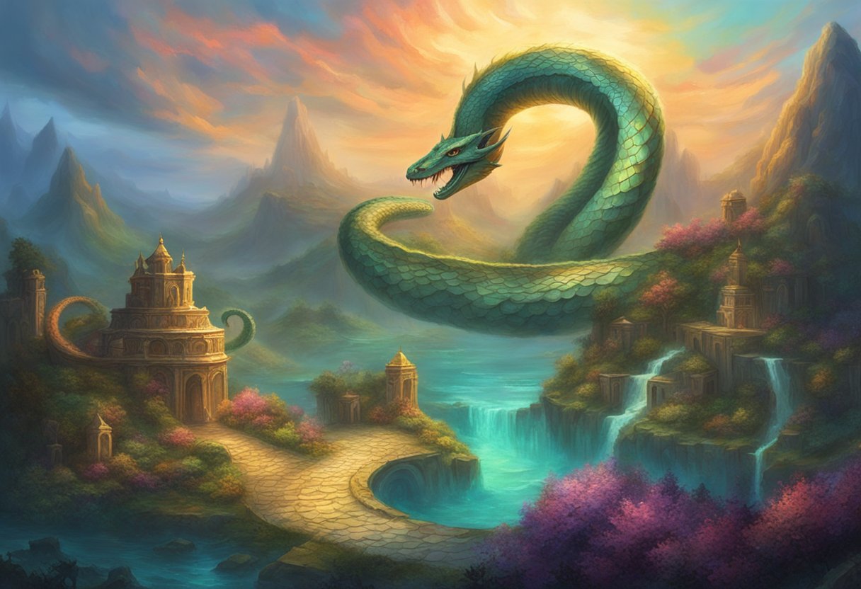 Abaia: The Mythical Serpent - Mythical Encyclopedia