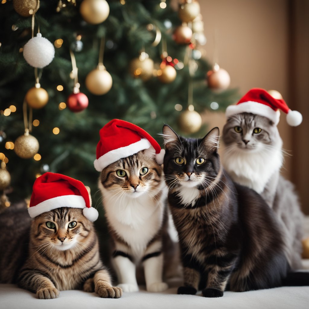 Christmas Cat Names: Festive Felines - The Tiniest Tiger