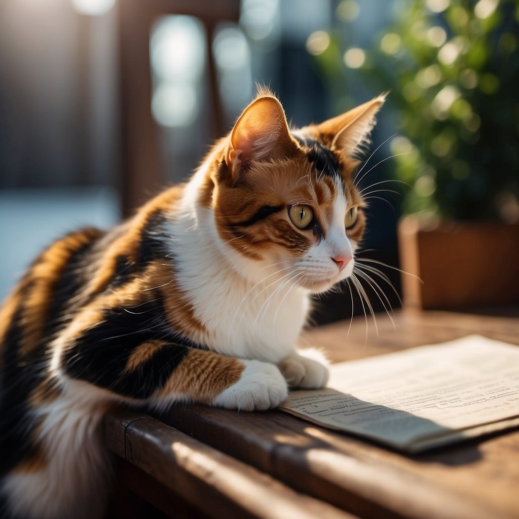 Pretty Calico Cat