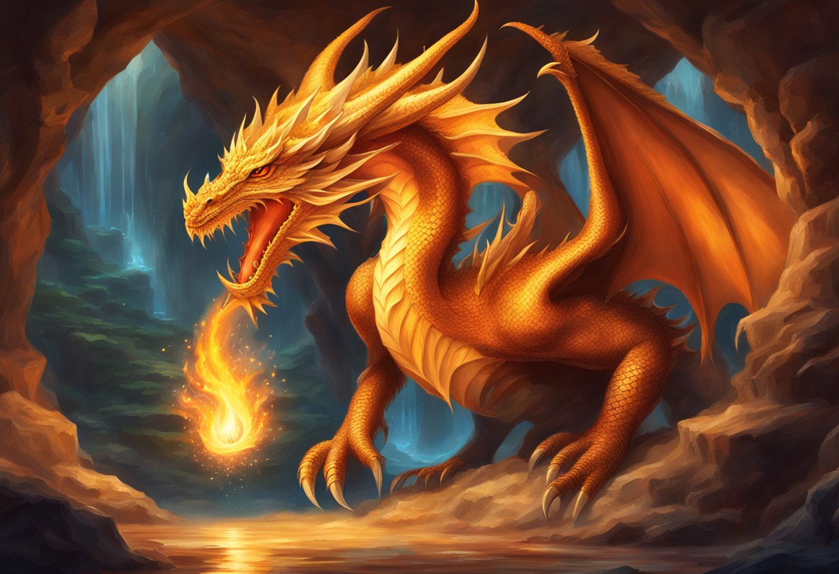 Fire-breathing Monster: Mythical Creatures - Mythical Encyclopedia