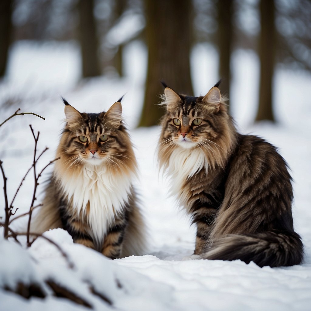 Norwegian best sale cats images