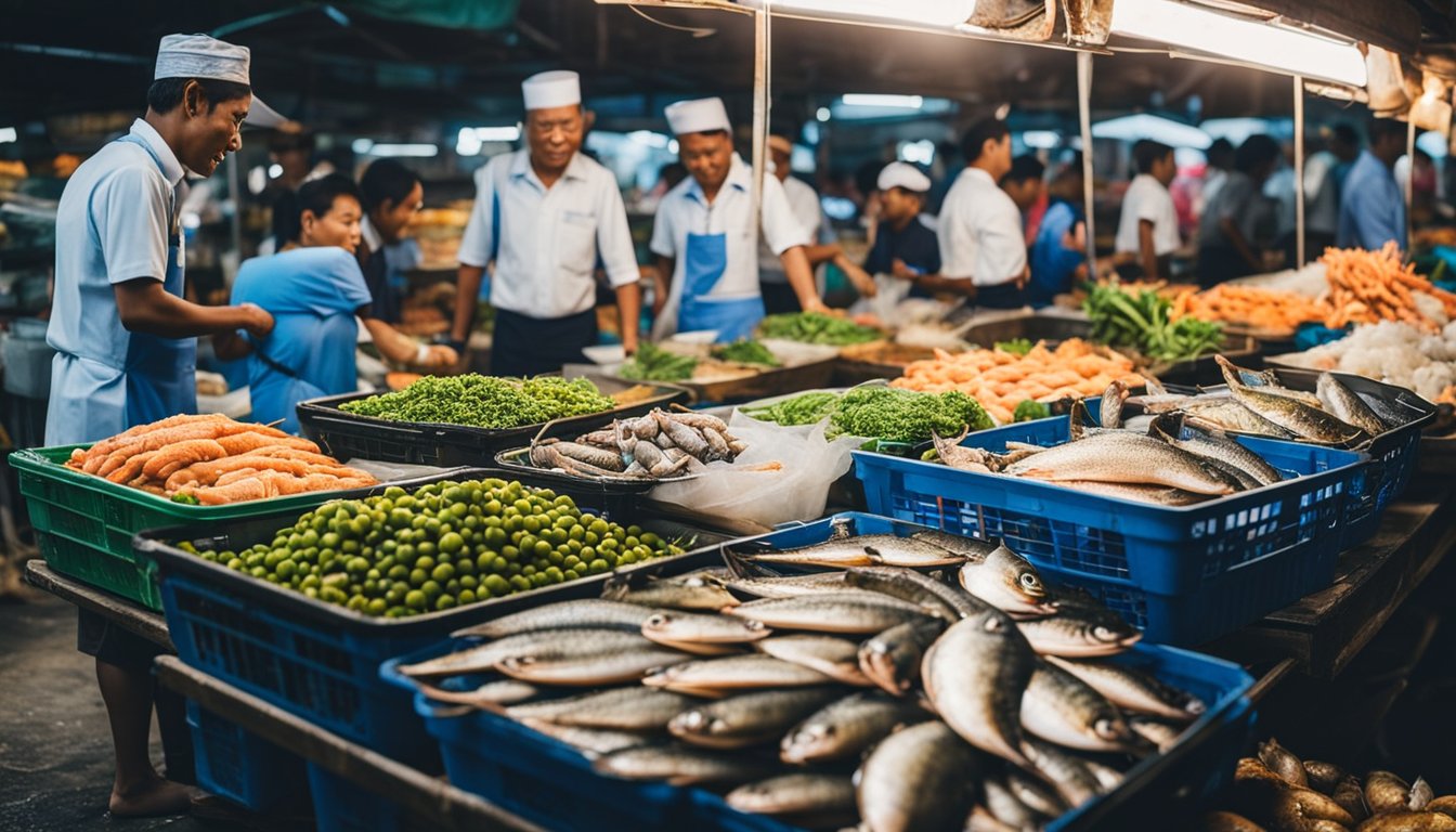 Senibong seafood store