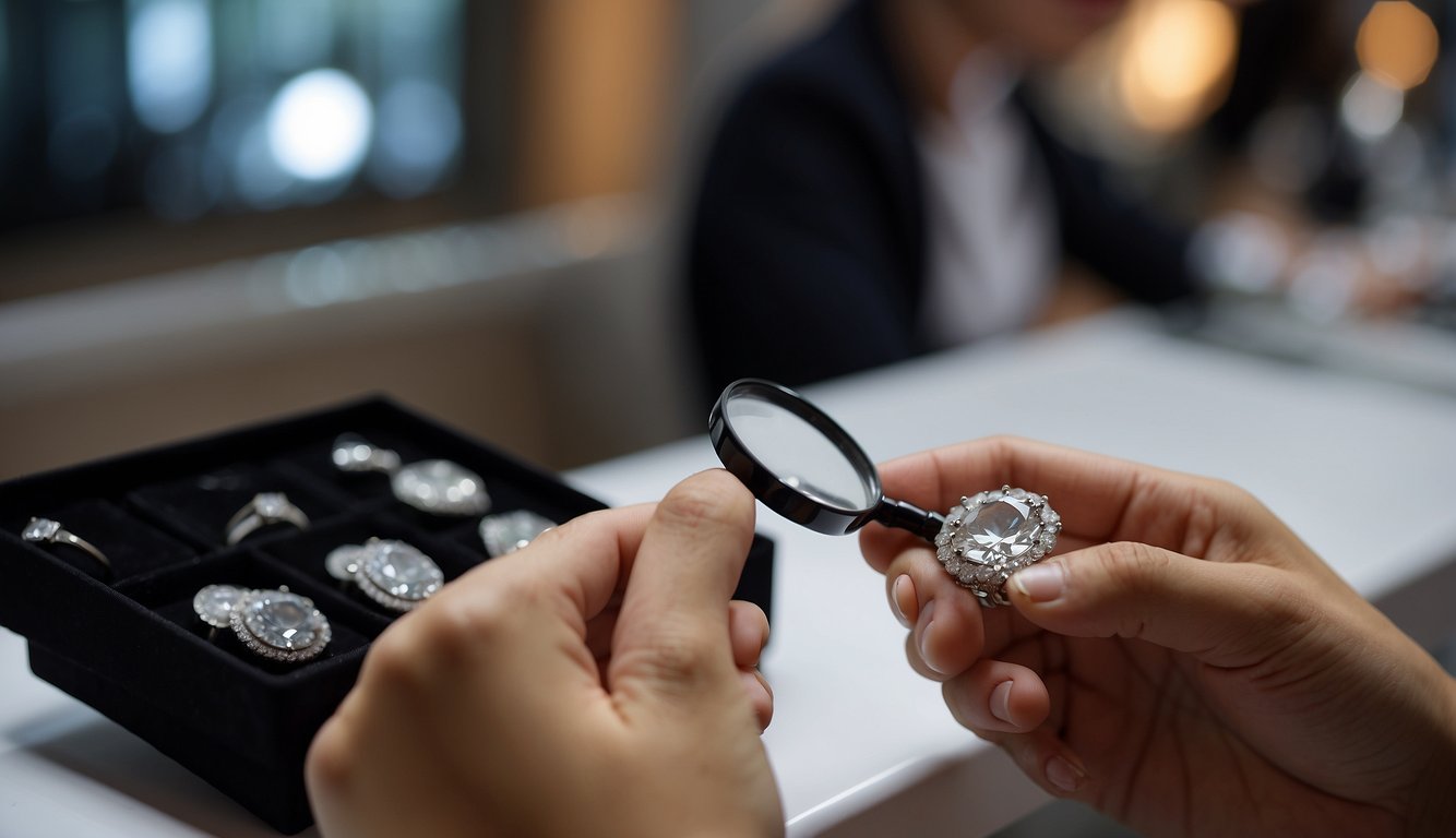 Buying a hot sale diamond ring