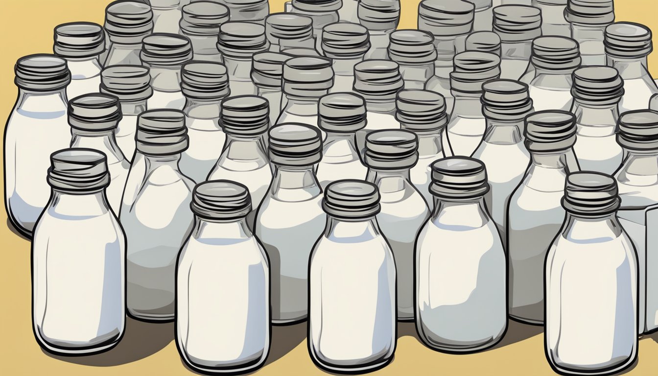 Wholesale 12 oz Glass Milk Bottles