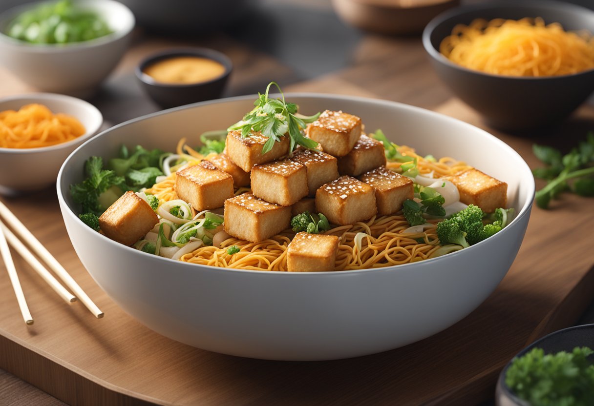 crispy tofu bowl