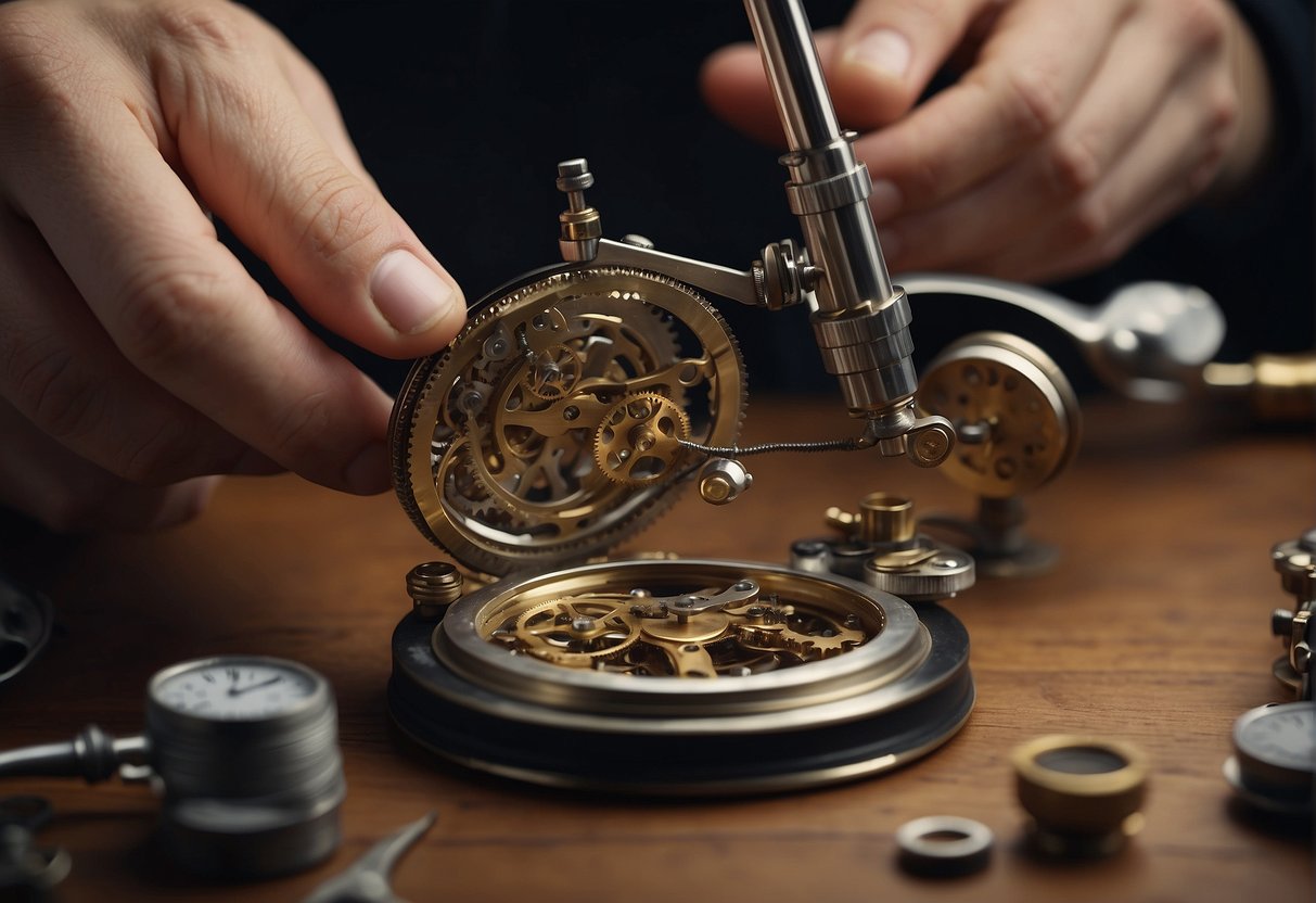 Vintage Watches getting repaired by an expert