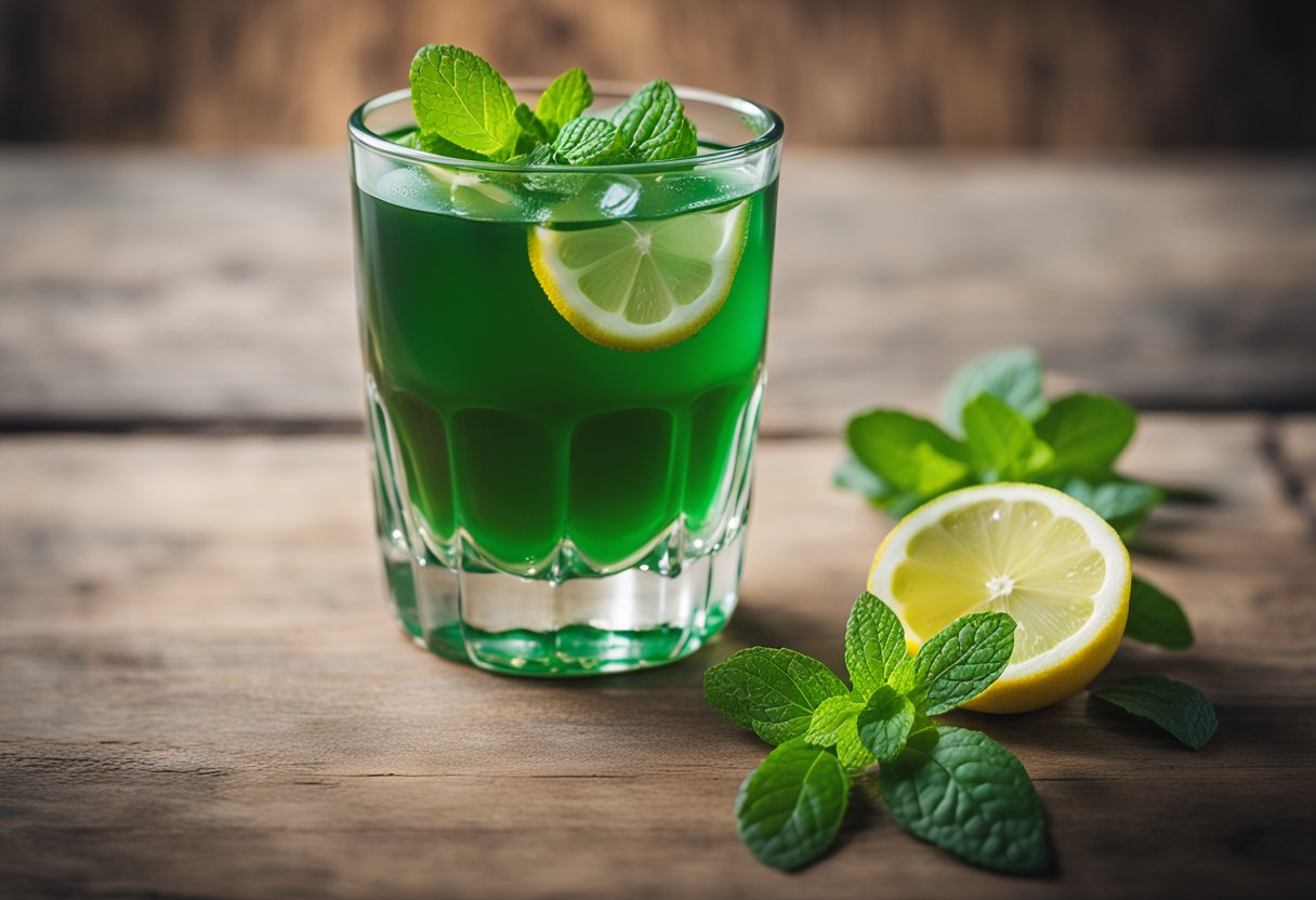 Green Tea Shot Recipe