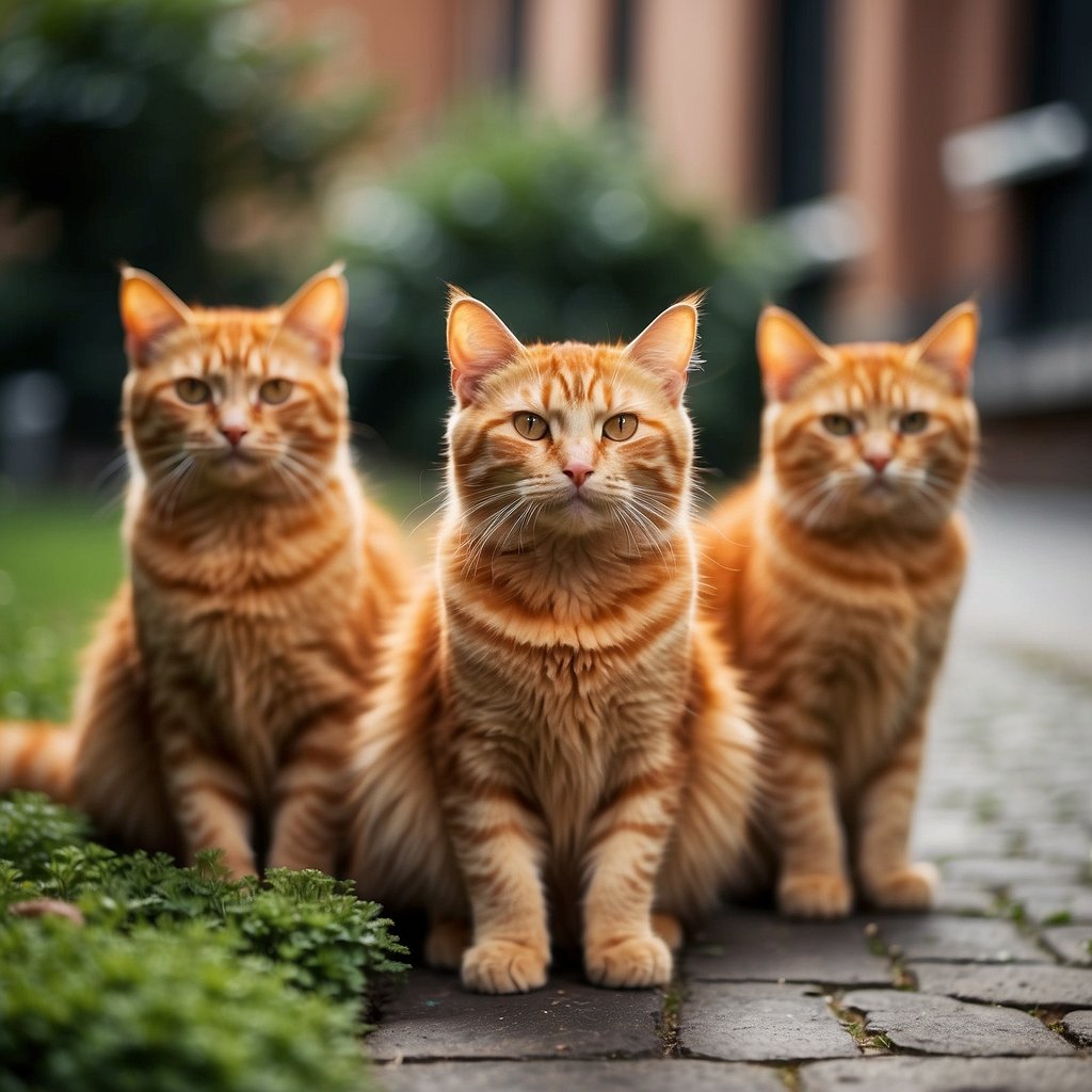 Cats with Orange Coats