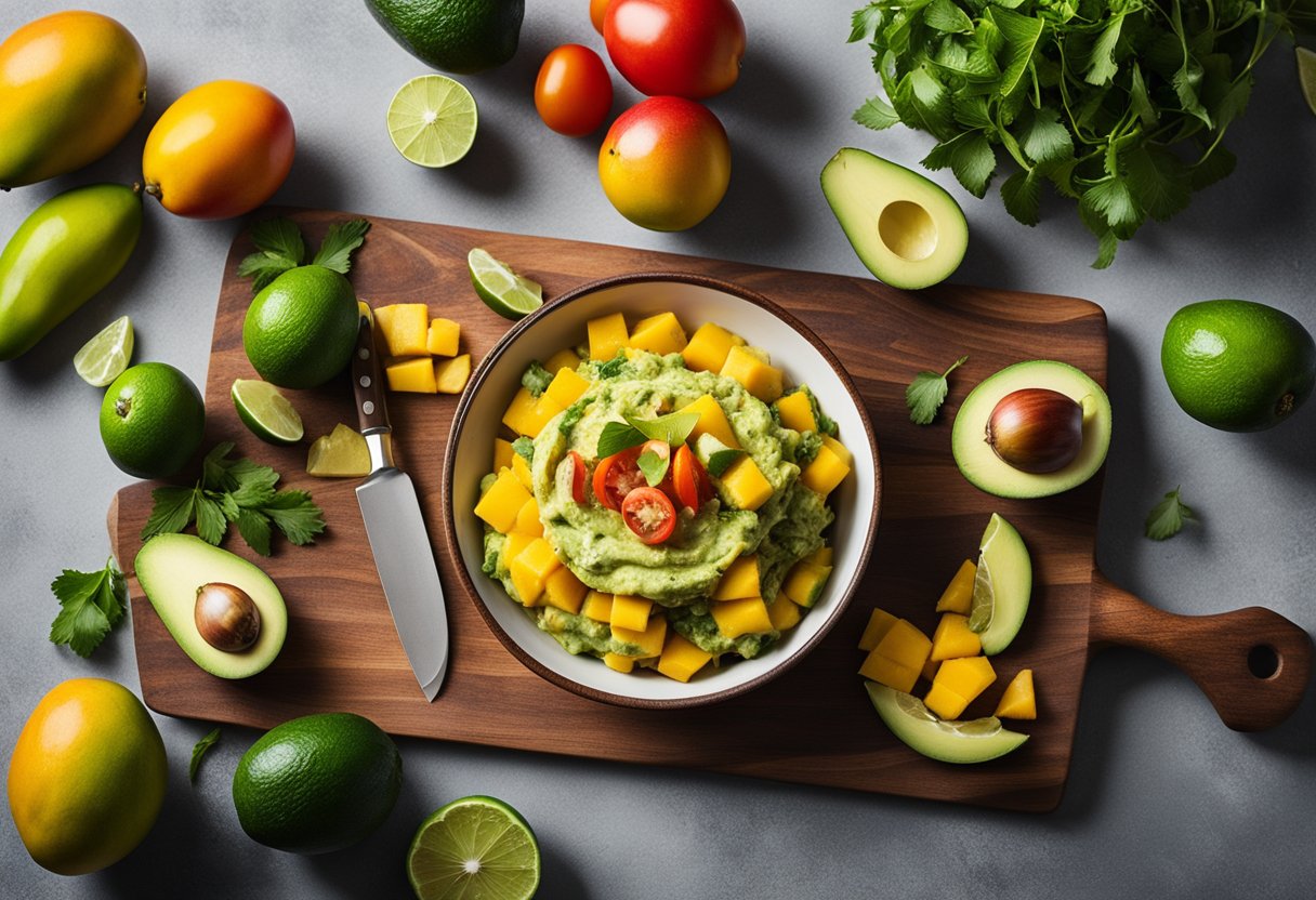 Chunky Mango Guacamole Recipe