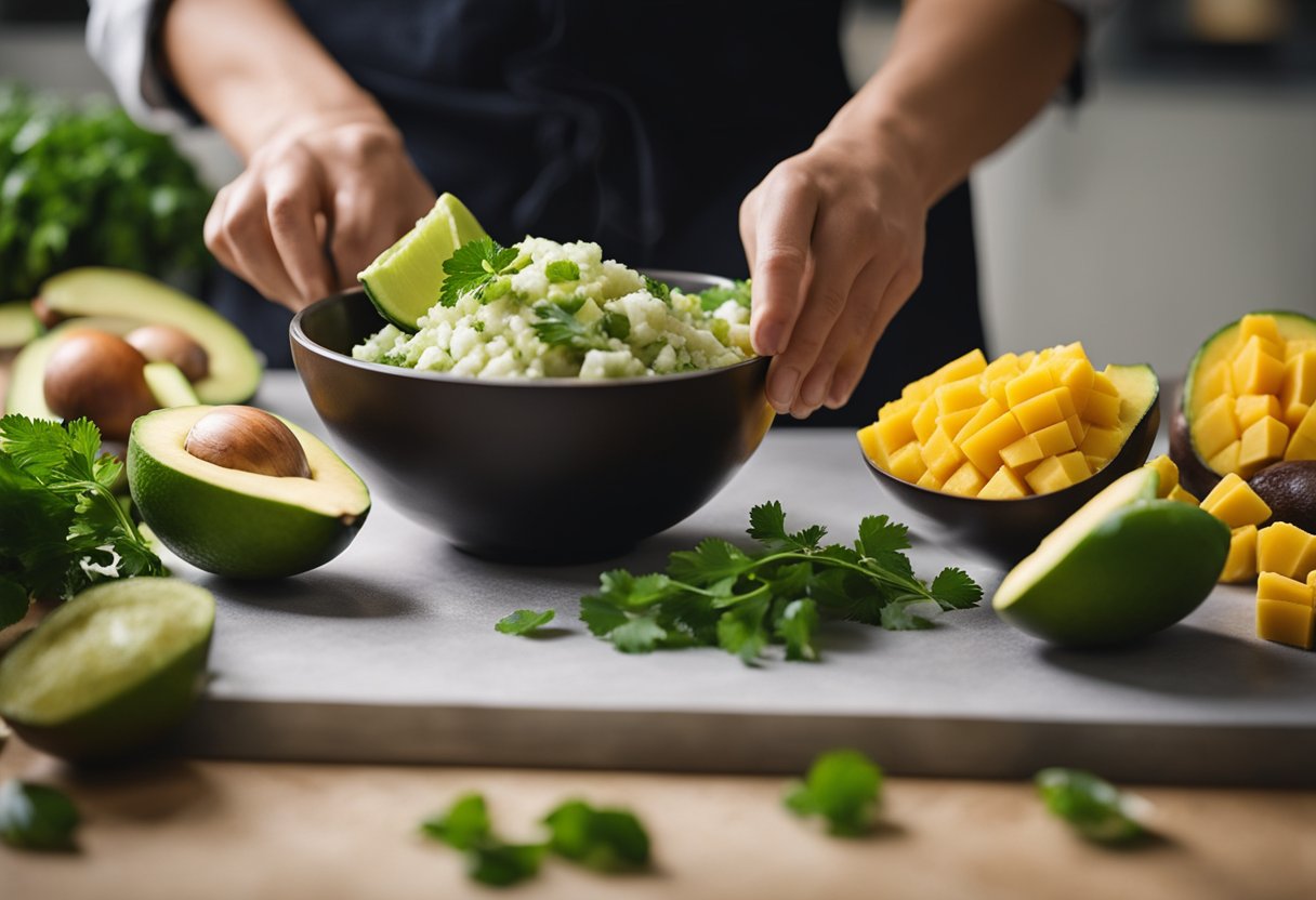 Chunky Mango Guacamole Recipe