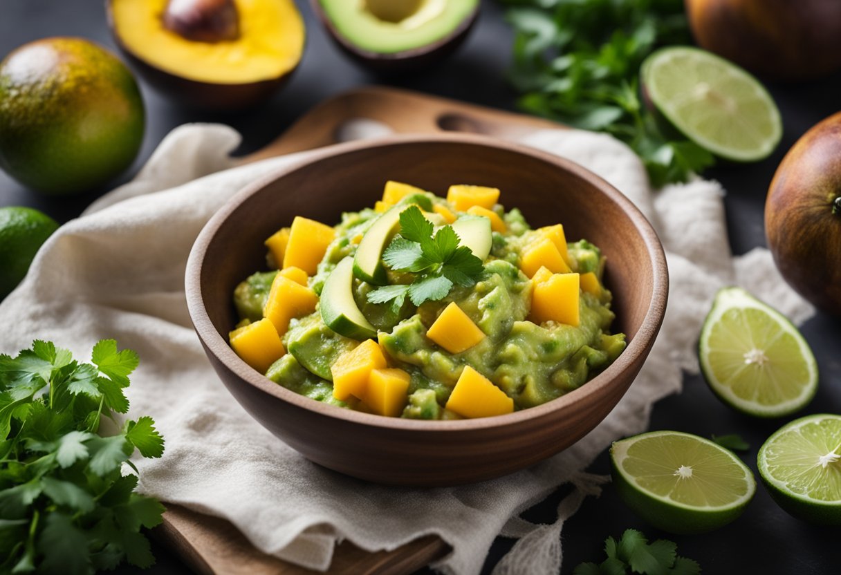 Chunky Mango Guacamole Recipe - Infinityrecipes