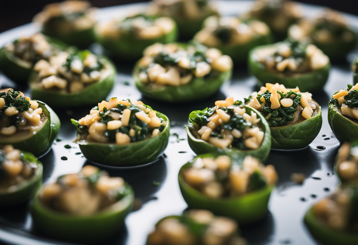 Spinach Stuffed Mushrooms