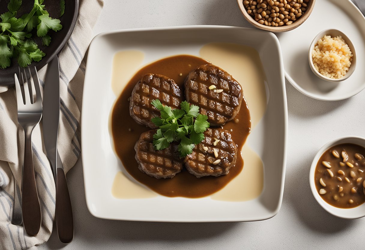 Moms Salisbury Steak Recipe with Mushroom Gravy