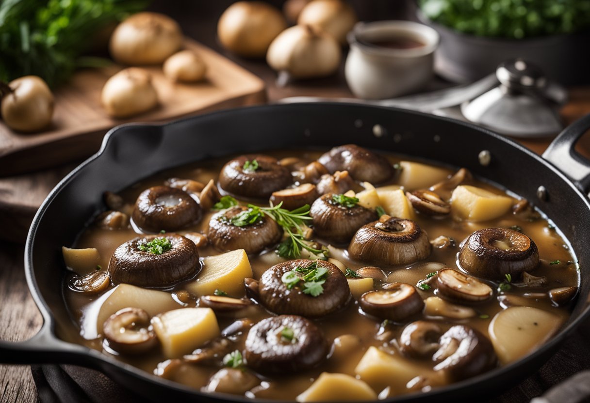 Moms Salisbury Steak Recipe with Mushroom Gravy