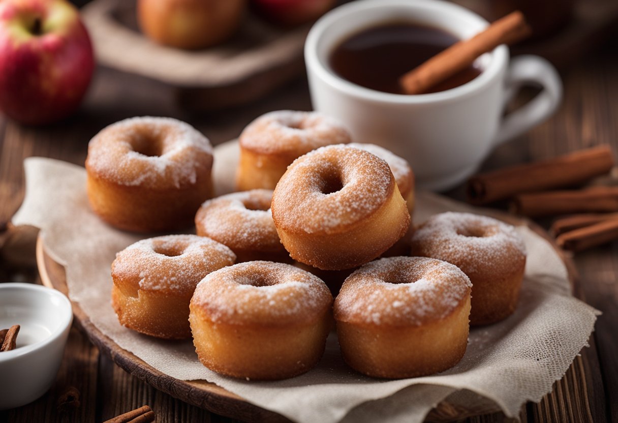 Easy Apple Cider Donut Bites Recipe