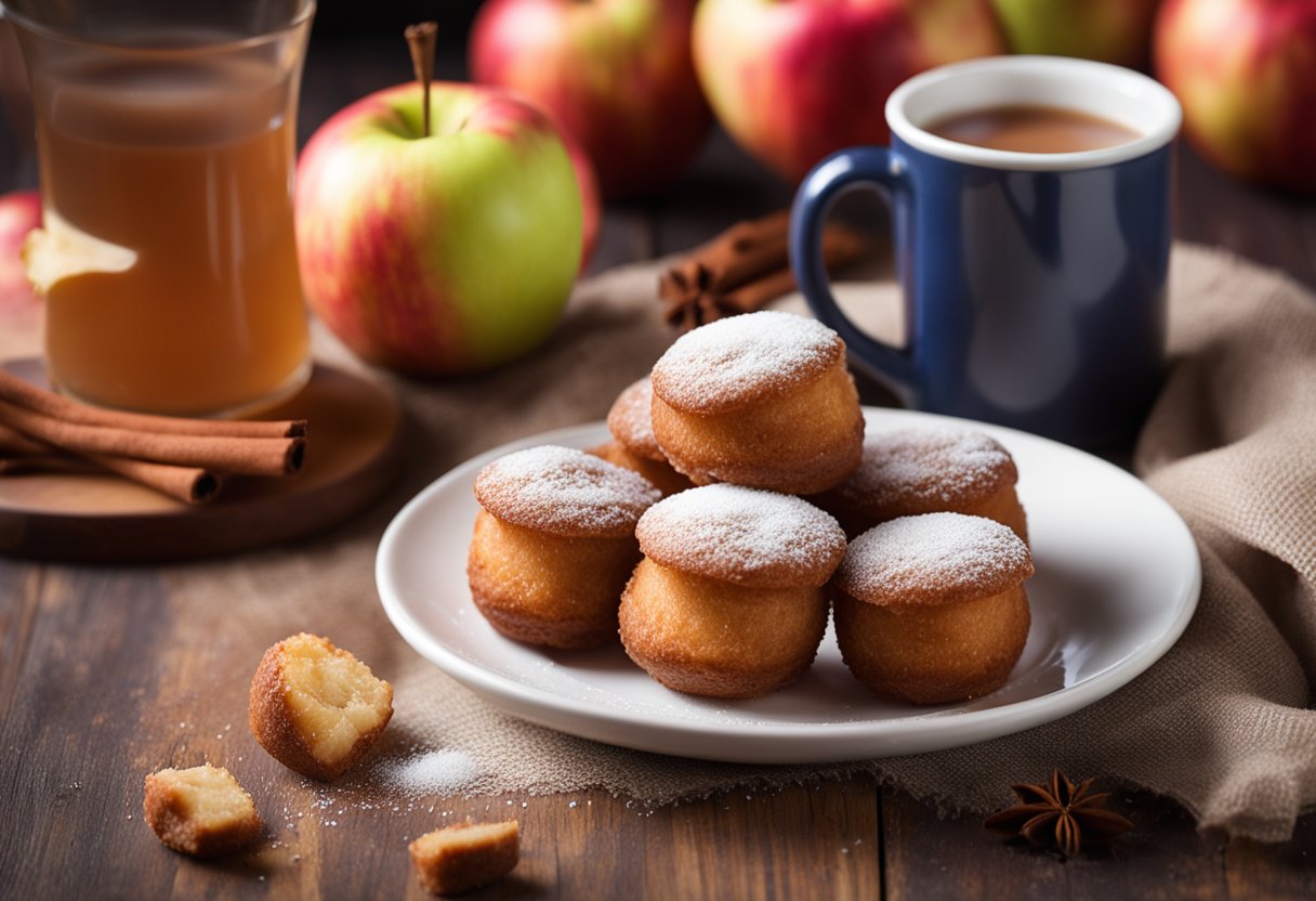 Easy Apple Cider Donut Bites Recipe