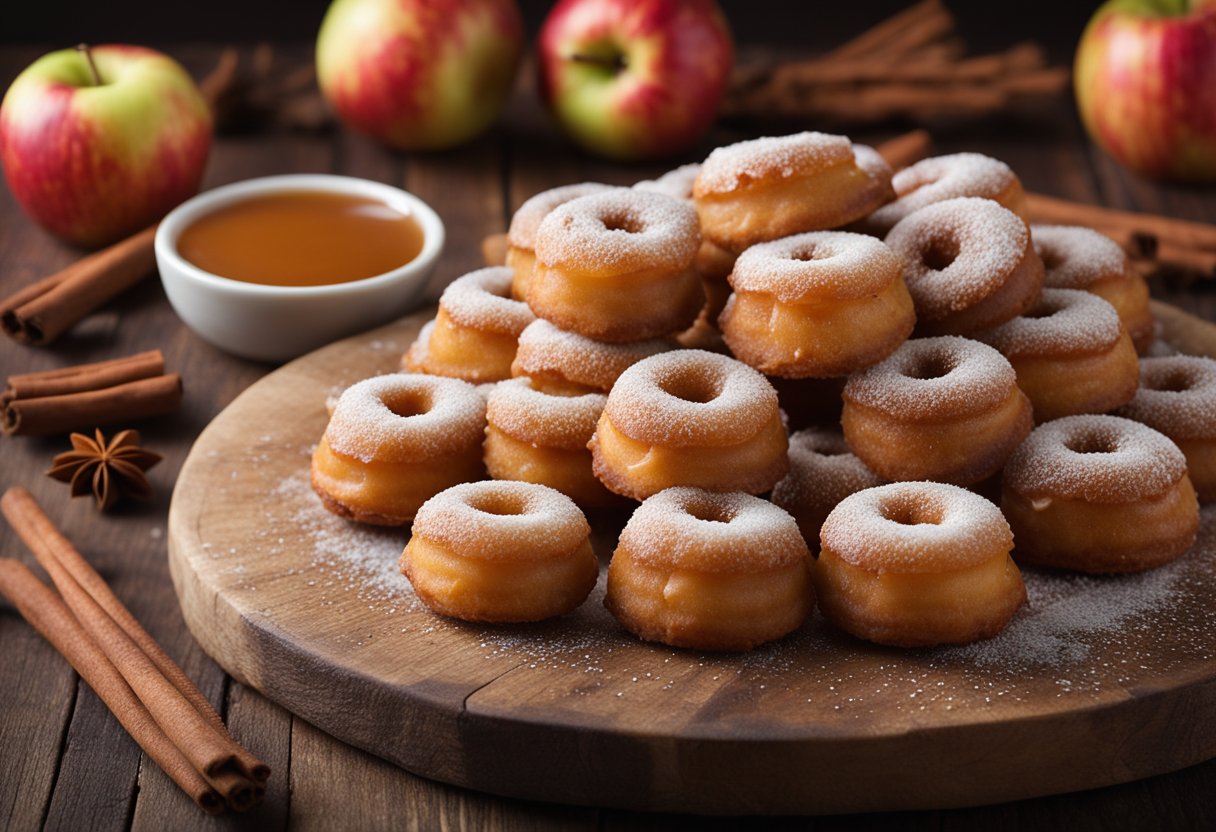 Easy Apple Cider Donut Bites Recipe