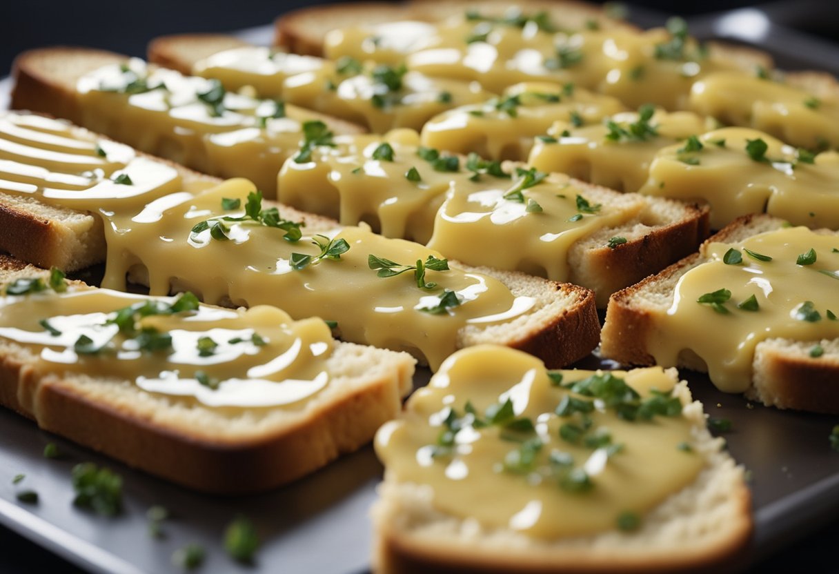 Cheesy Garlic Bread Appetizer