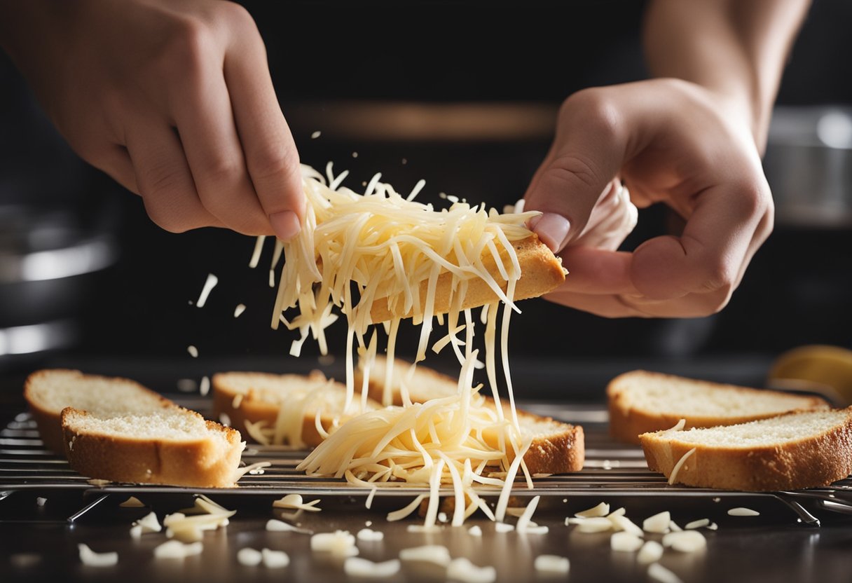 Cheesy Garlic Bread Appetizer