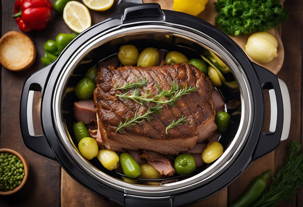 Roast Beef with Pepperoncini Slow Cooker Recipe