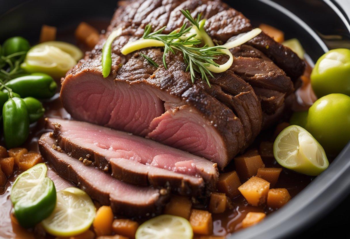 Roast Beef with Pepperoncini Slow Cooker Recipe