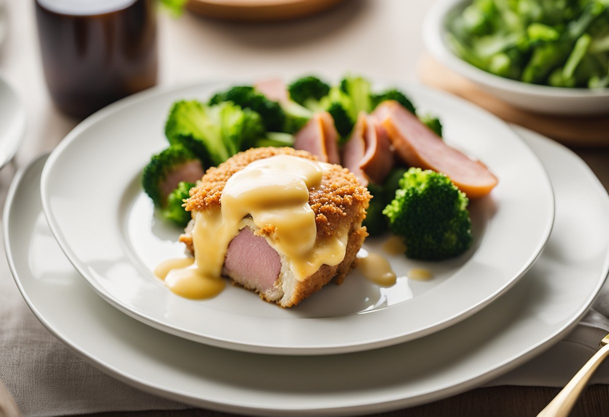 Easy Baked Chicken Cordon Bleu Recipe