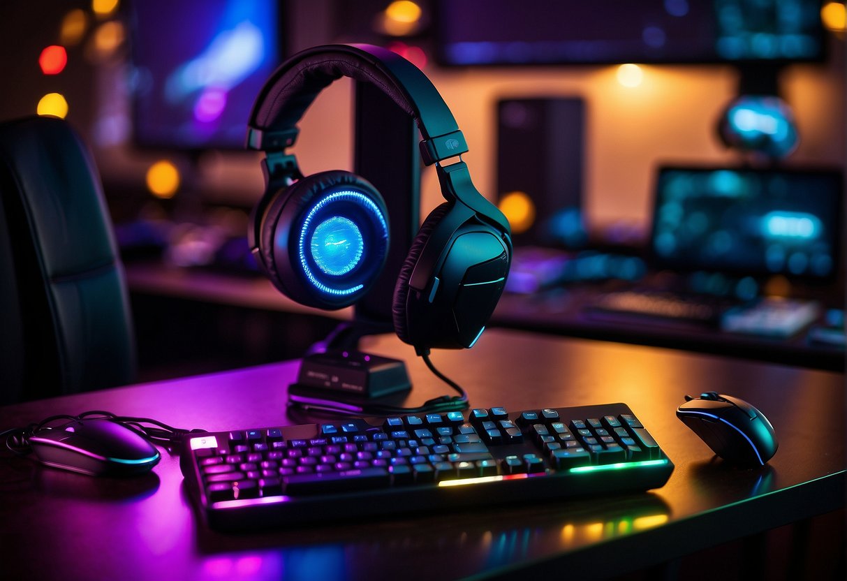 lethal gaming headset and keyboard