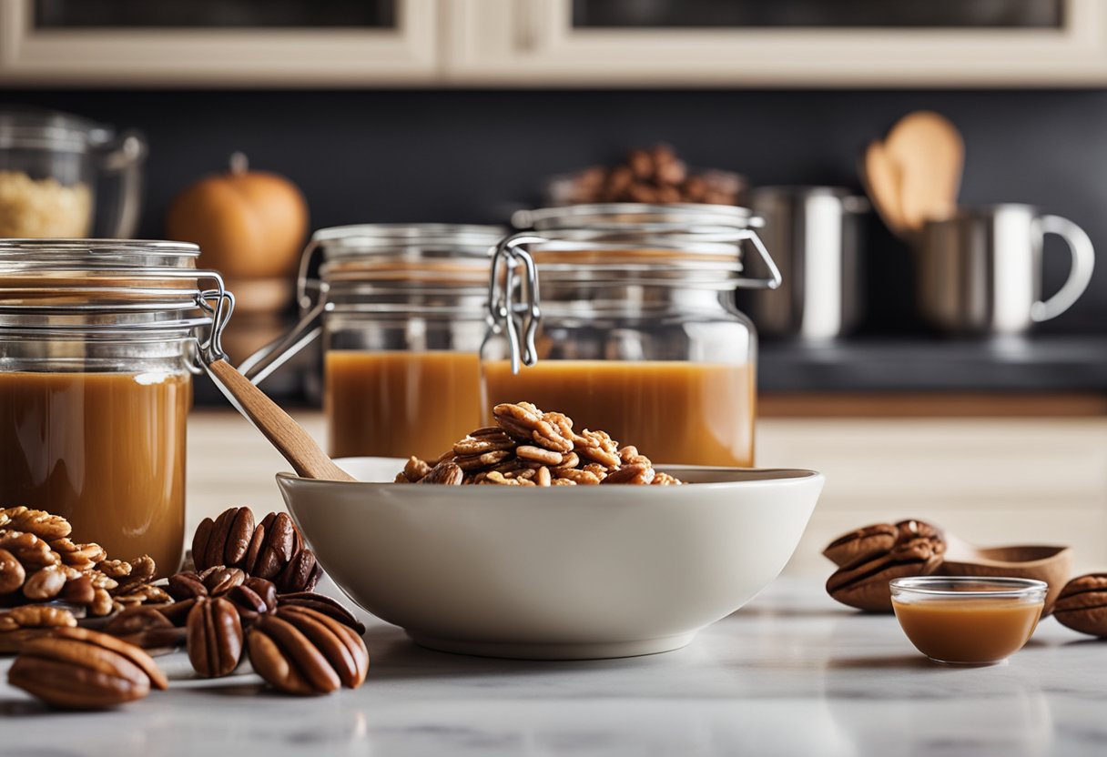 Delicious Salted Caramel Cheesecake Dip with Pecans Recipe