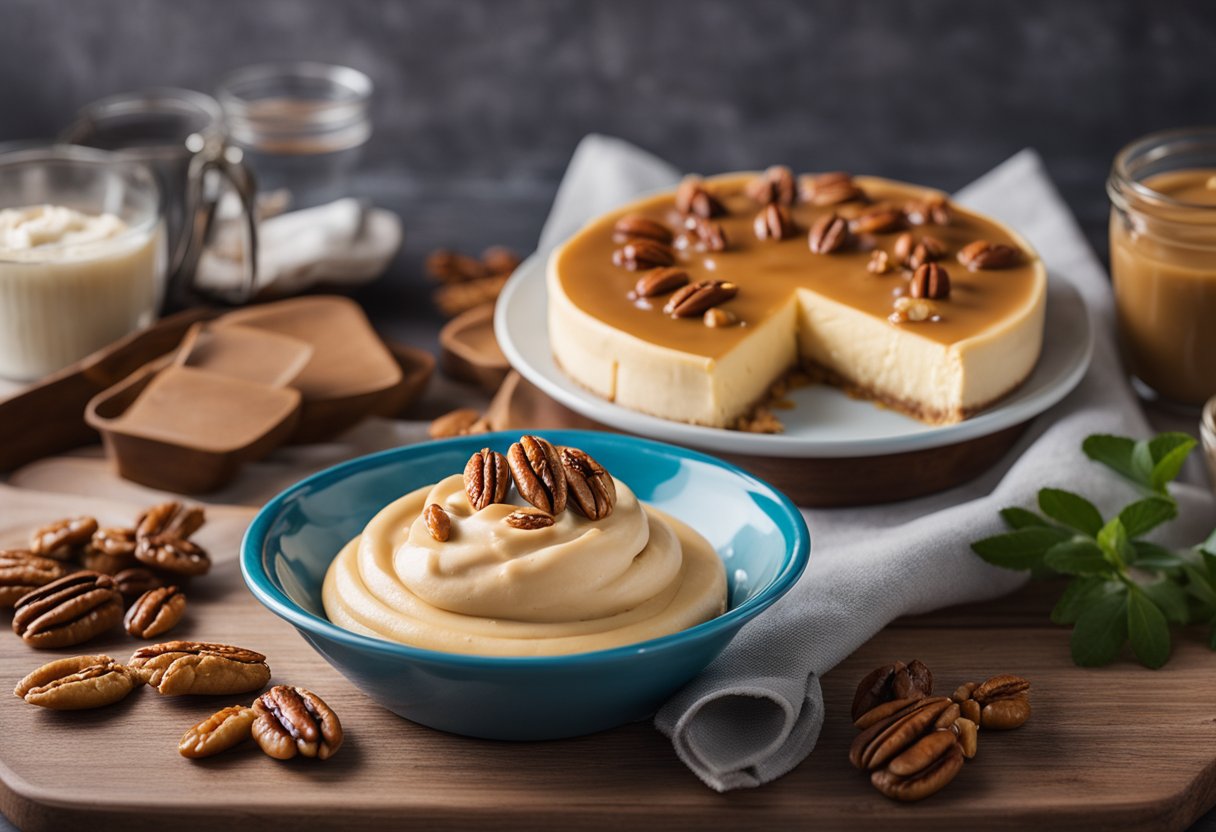 Delicious Salted Caramel Cheesecake Dip with Pecans Recipe