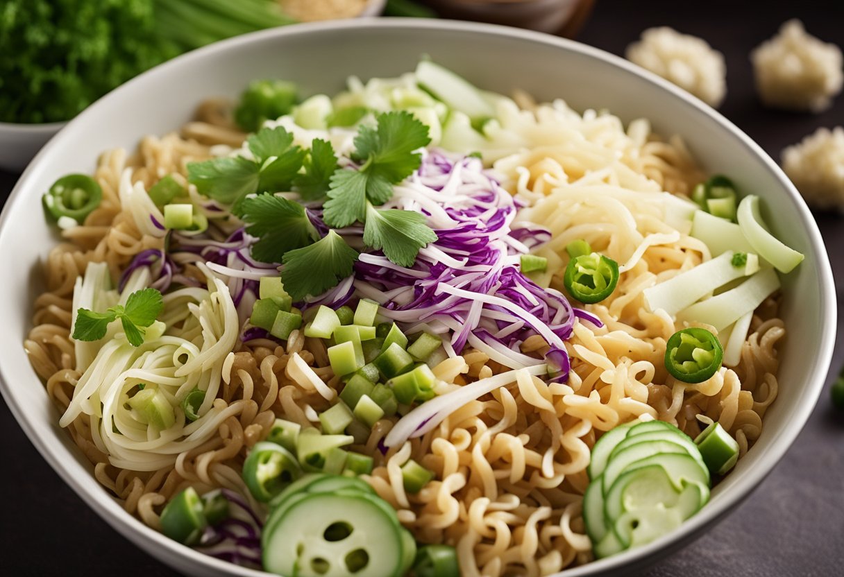 Old Fashioned Recipe for Ramen Noodle Salad
