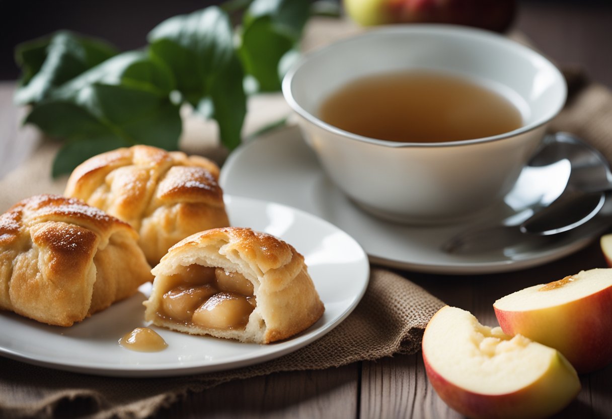 Crescent Roll Apple Dumplings with Sprite