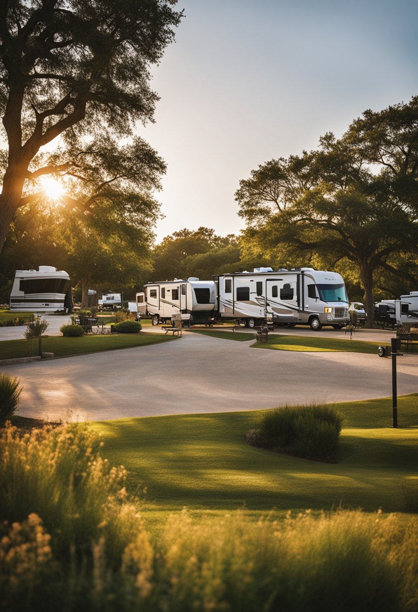 Camp Fimfo Waco: Among the 10 Best Luxury RV Parks, offering unparalleled amenities and scenic beauty for a memorable stay