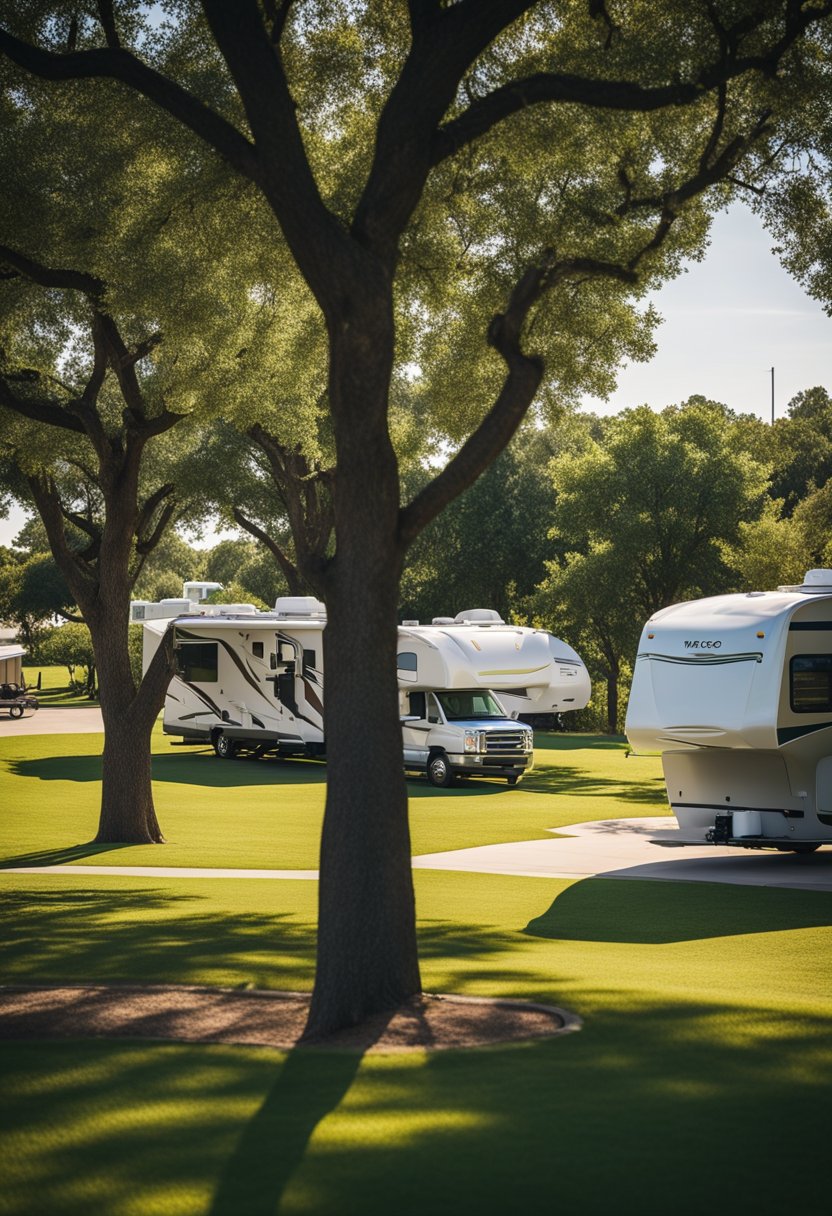 Blue Sky I-35 RV Park: Featured in the 10 Best Luxury RV Parks, providing a luxurious and spacious retreat in Waco