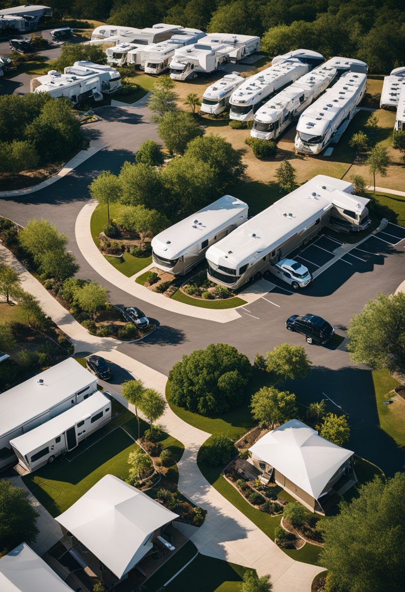 Waco RV Park: A top choice in the 10 Best Luxury RV Parks, combining comfort and elegance for an exceptional RV experience.