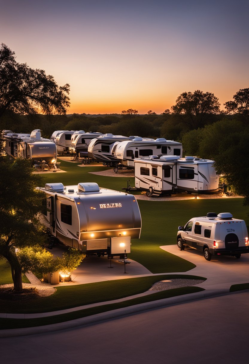 Brazos Bluffs Ranch RV Park: Recognized among the 10 Best Luxury RV Parks, where nature meets luxury in Waco