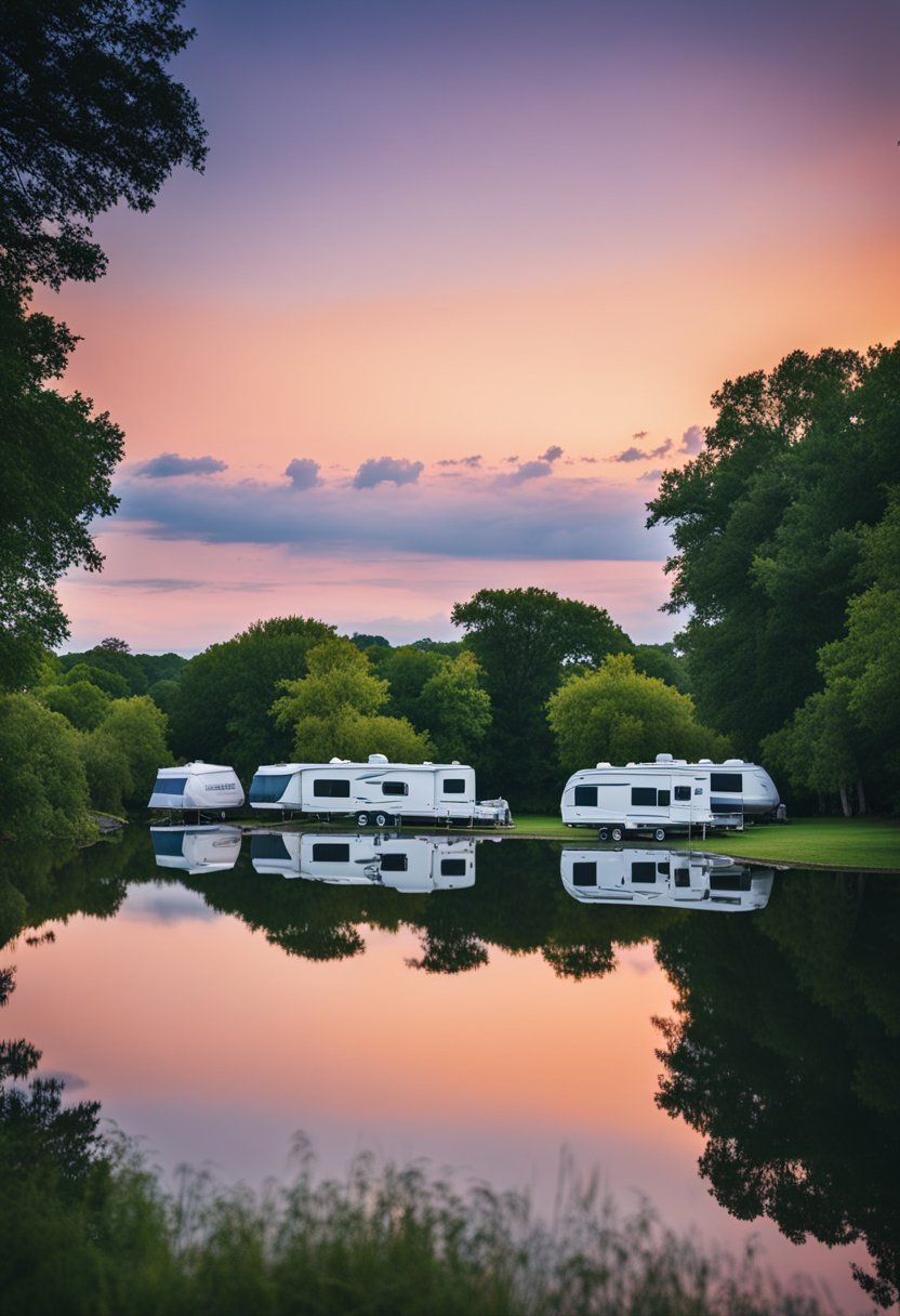 Midway Park: Included in the 10 Best Luxury RV Parks, offering a perfect blend of comfort and natural beauty in Waco.