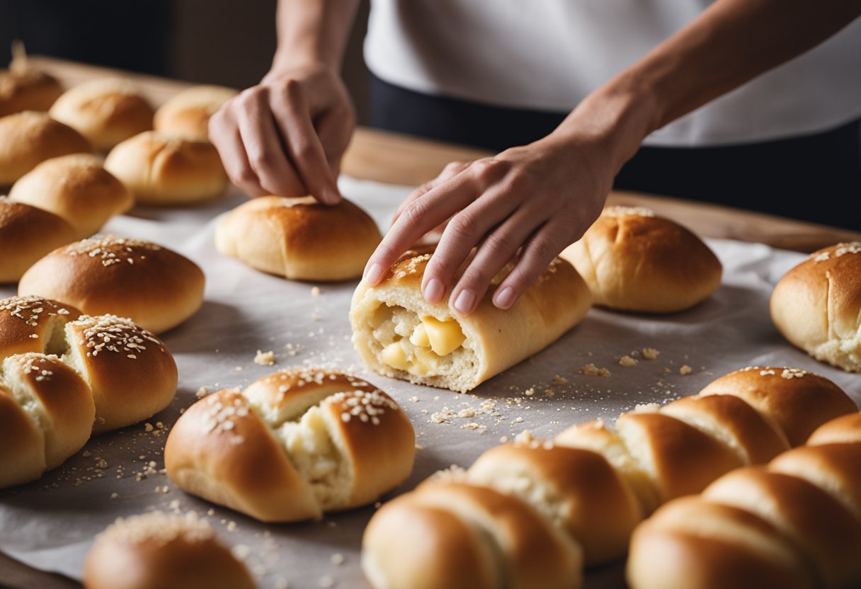 Cheesy Bread Rolls