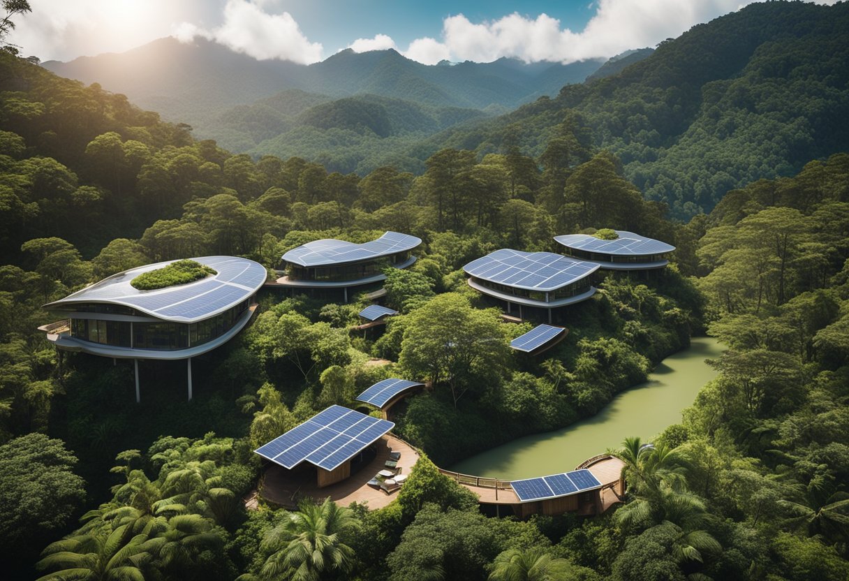 photo showing an Eco Resort in Costa Rica