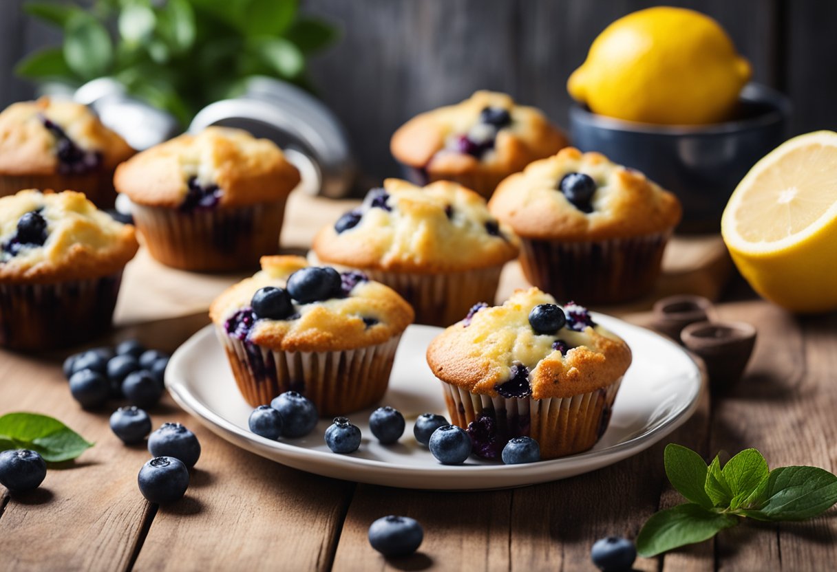 Lemon Blueberry Muffins