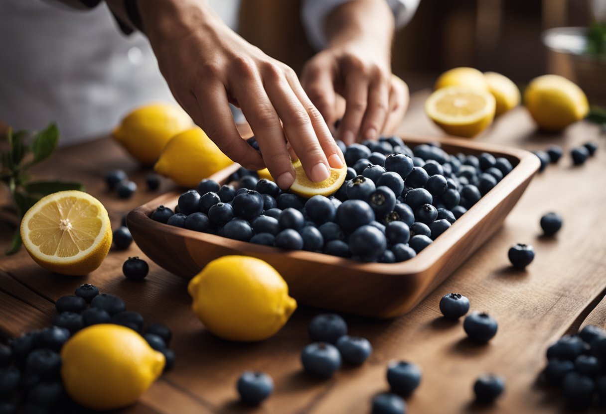 Lemon Blueberry Muffins