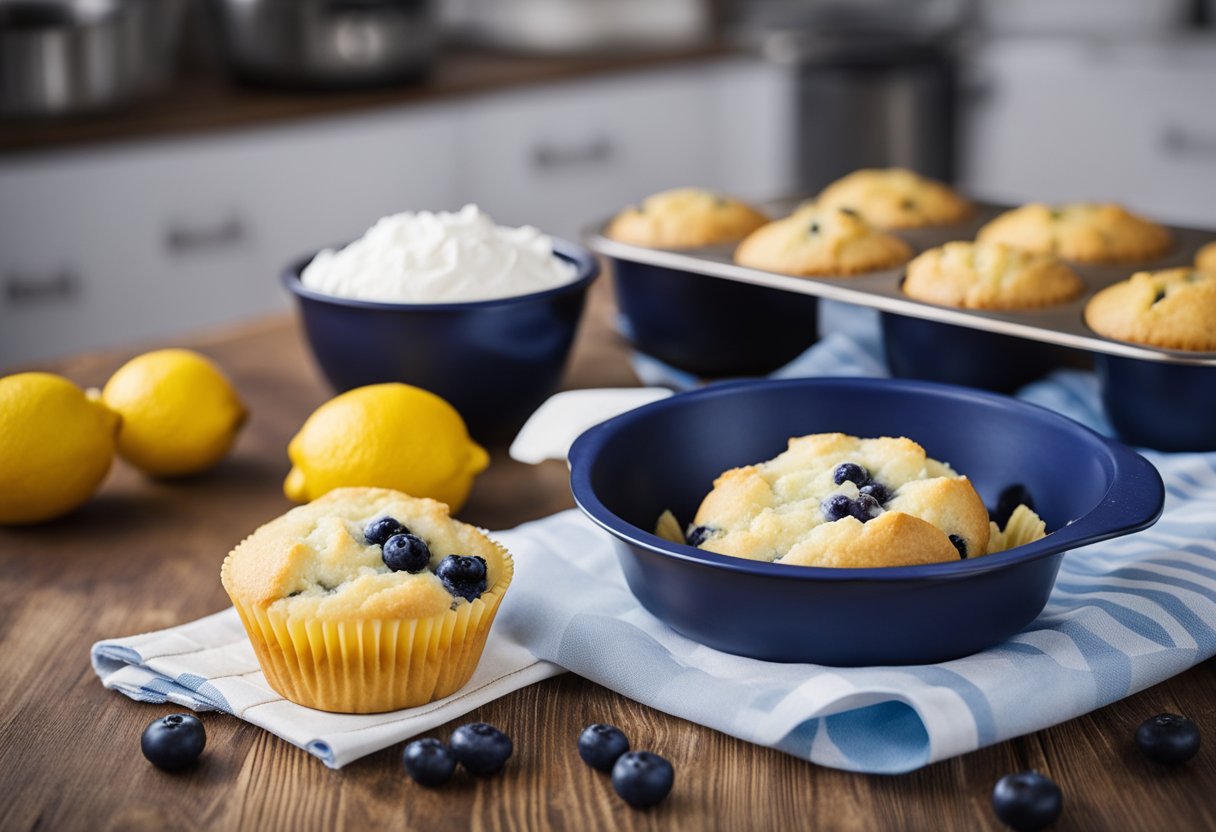 Lemon Blueberry Muffins