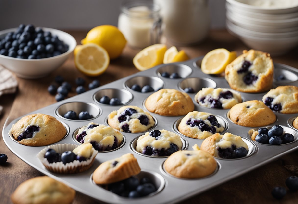 Lemon Blueberry Muffins