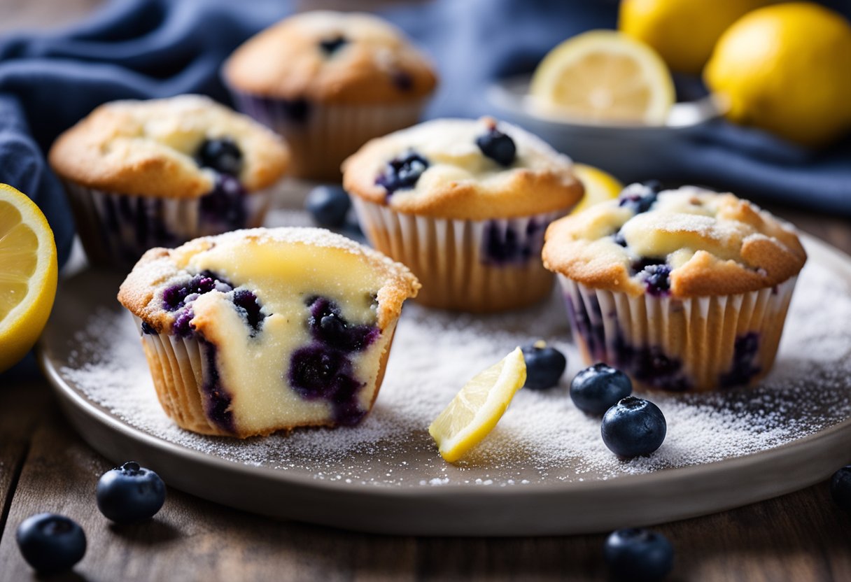 Lemon Blueberry Muffins