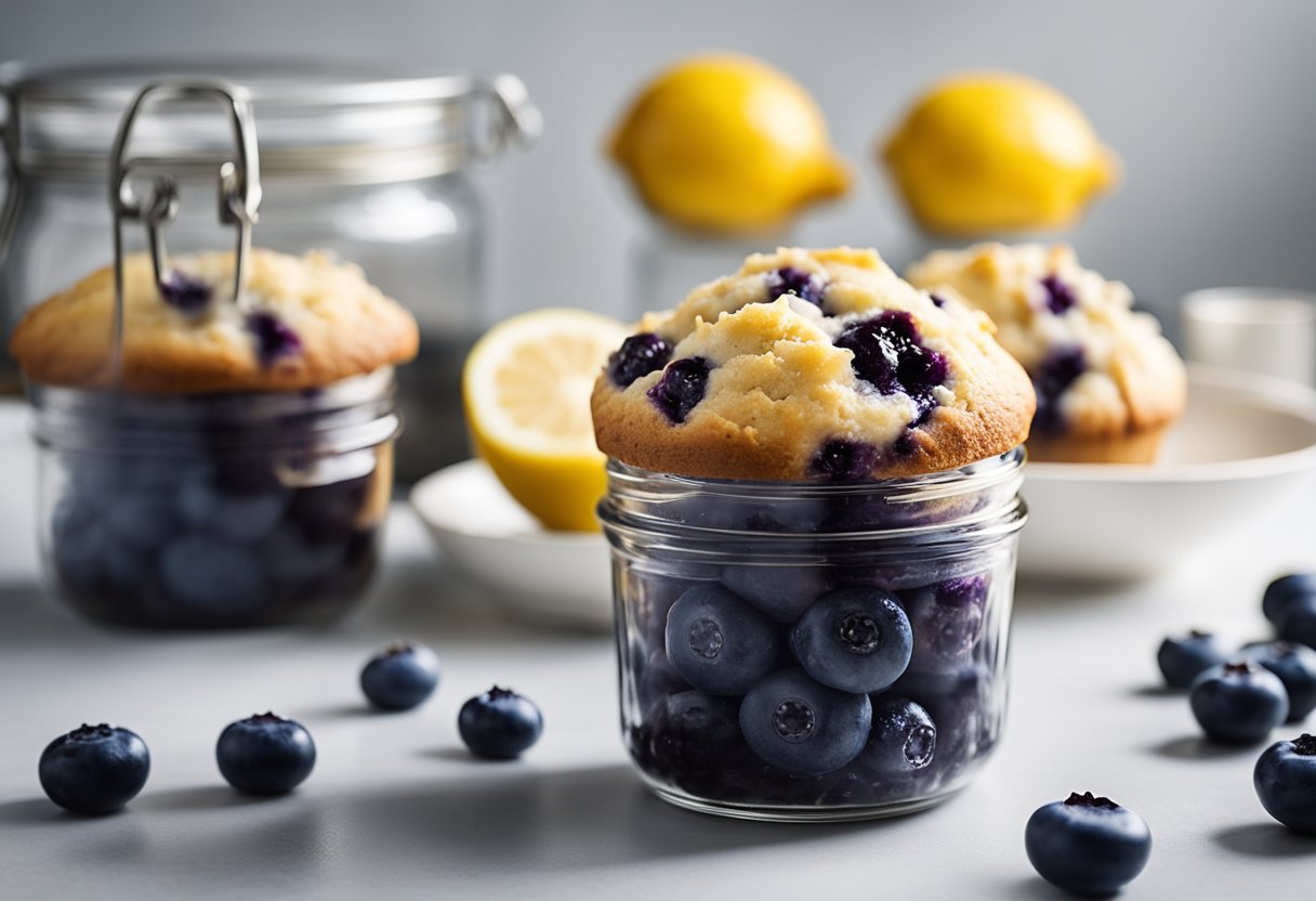 Lemon Blueberry Muffins