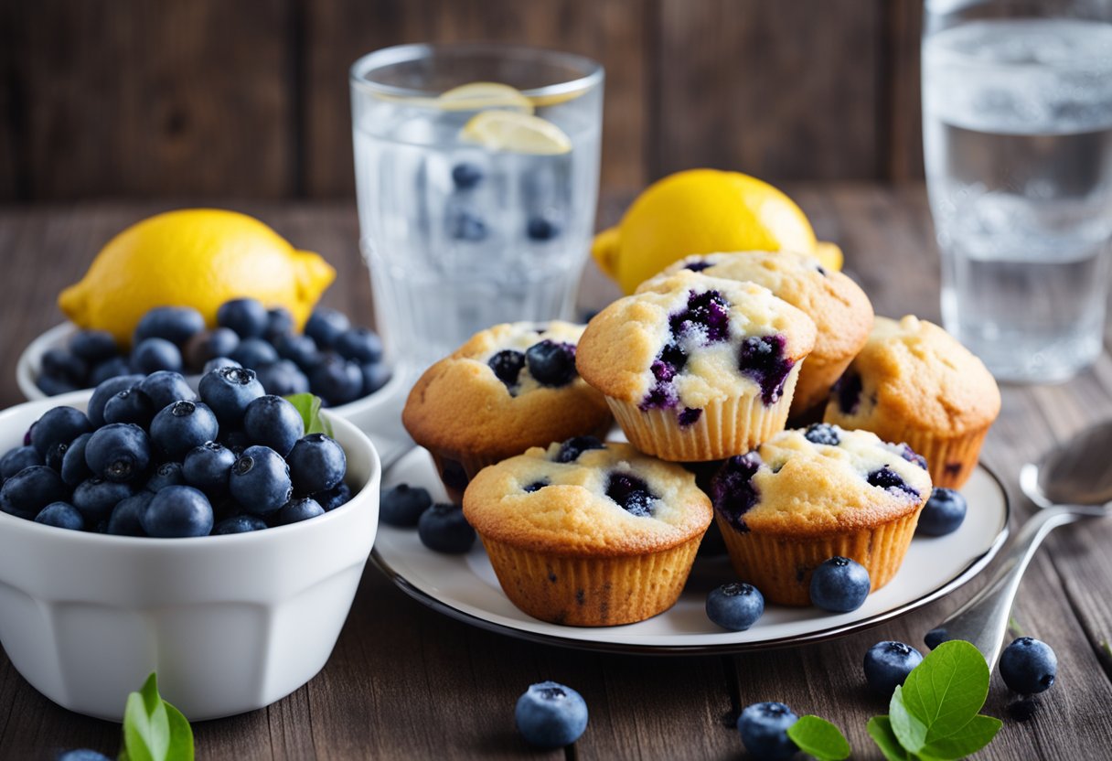 Lemon Blueberry Muffins