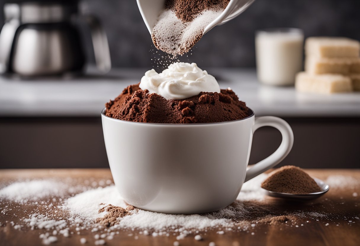 Red Velvet Mug Cake Recipe