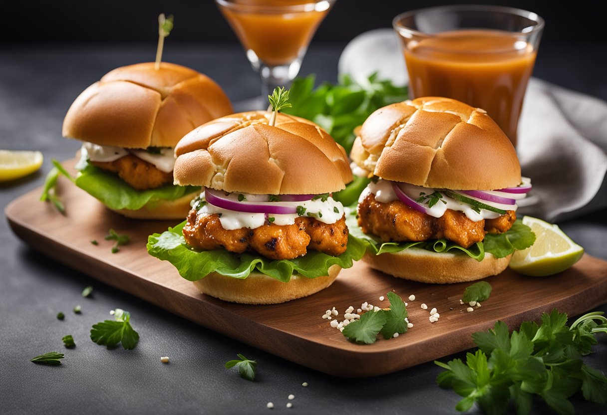 Chicken Tikka Sliders