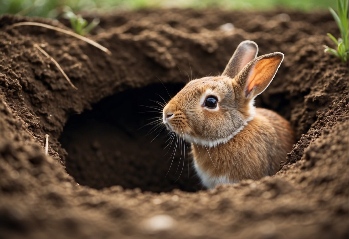 Why Do Rabbits Dig Holes Then Fill Them In? – HealthyRabbits