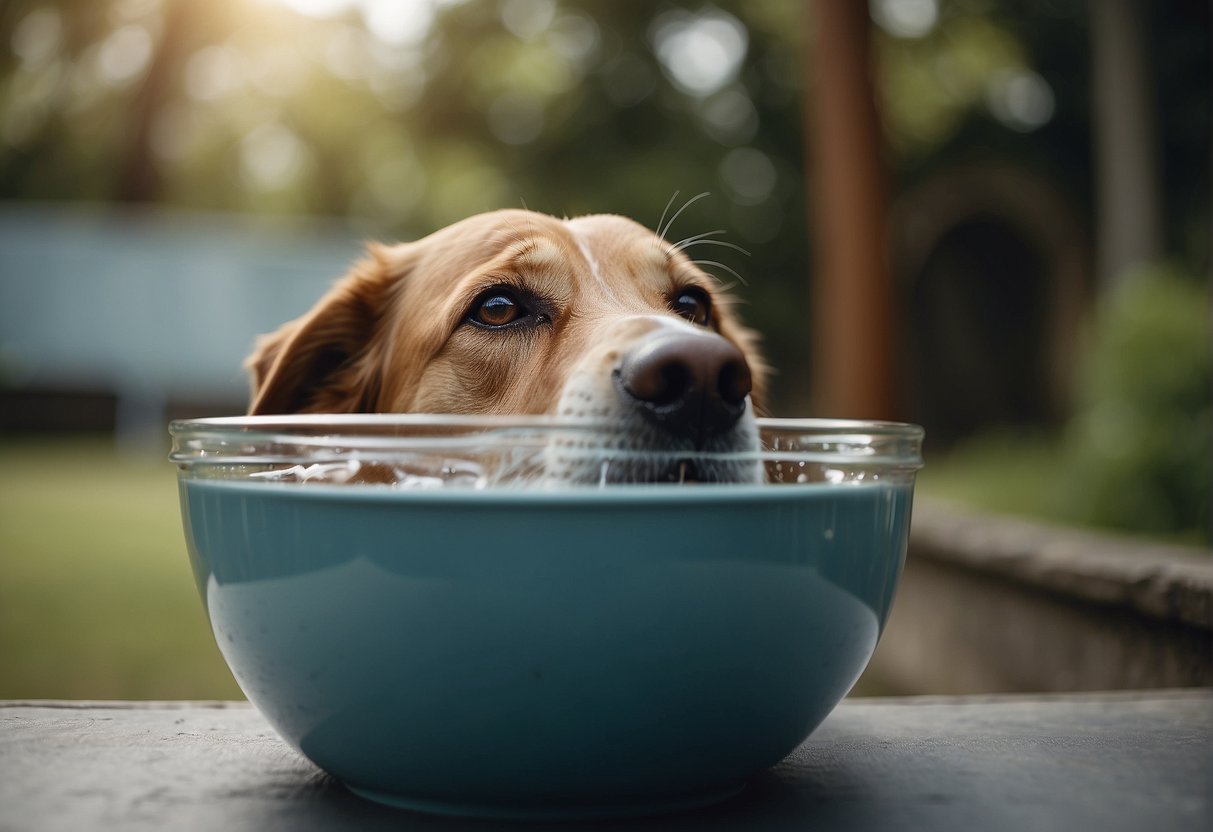 Photo inspiration: Fresh Look at Old Dog Drinking Lots Of Water Understanding Increased Thirst In